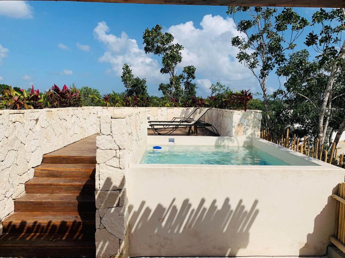 Vida Jungle Apart 1 With Special Fee To Access Hotel Bardo Tulum Eksteriør billede