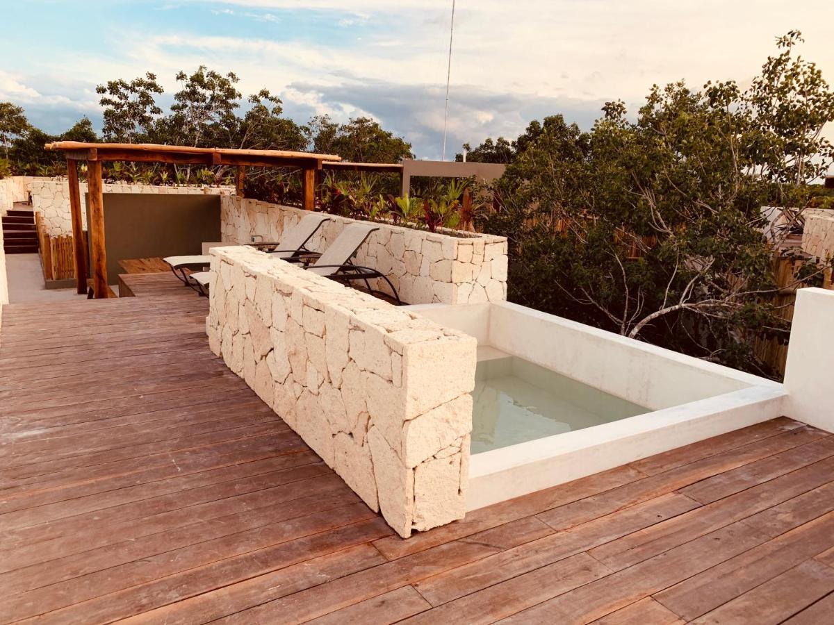 Vida Jungle Apart 1 With Special Fee To Access Hotel Bardo Tulum Eksteriør billede